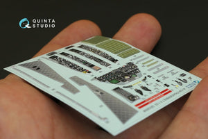 Quinta Studio QD32008 A-10A 3D-Printed &amp;amp; colored Interior on decal paper (for Trumpeter kit) 1/32 – image 5