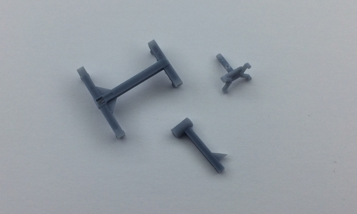 Yamamoto Model Parts YMPGAR6 Stojak na silnik 1/24 – zdjęcie 3