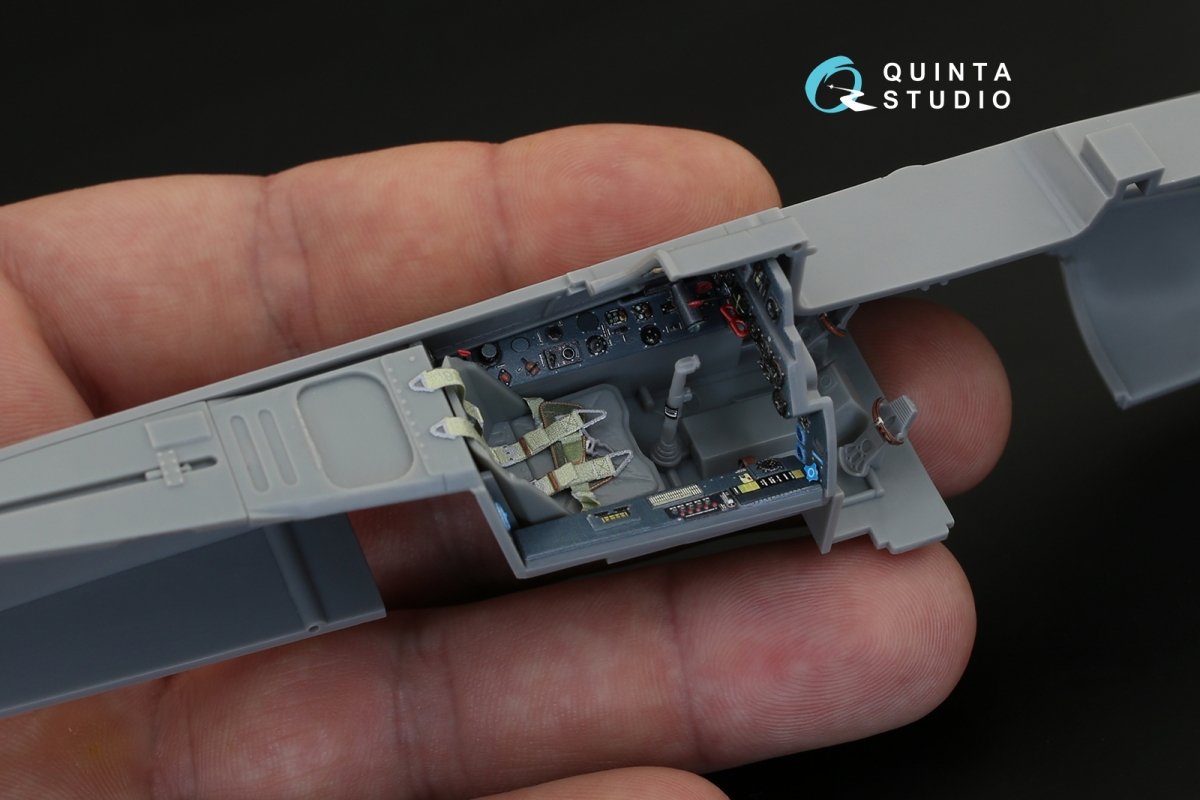 Quinta Studio QD32061 FW 190D-9 3D-Printed &amp;amp; coloured Interior on decal paper (for Hasegawa kit) 1/32 – zdjęcie 4