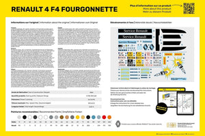 Heller 58700 Starter Kit - Renault 4 F4 Fourgonette 1/24 – image 2