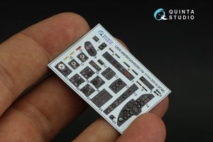 Quinta Studio QDS-48266 He 111H-3/H-6 3D-Printed &amp;amp; coloured Interior on decal paper ( ICM ) (Small version) 1/48 – zdjęcie 11