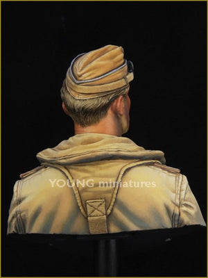 Young Miniatures YM1846 LUFTWAFFE PILOT North Africa WWII 1/10 – zdjęcie 7