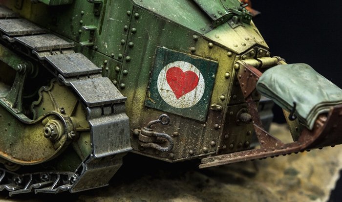 Meng Model TS-011 FRENCH FT-17 LIGHT TANK (RIVETED TURRET) 1/35 – zdjęcie 11