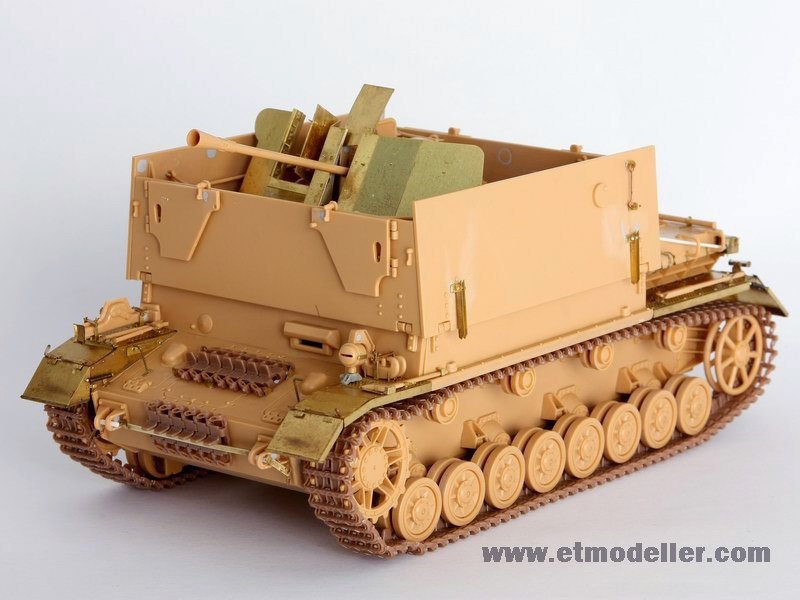 E.T. Model E35-004 WWII German Flakpanzer IV Möbelwagen (For TAMIYA 35237) 1/35 – zdjęcie 5