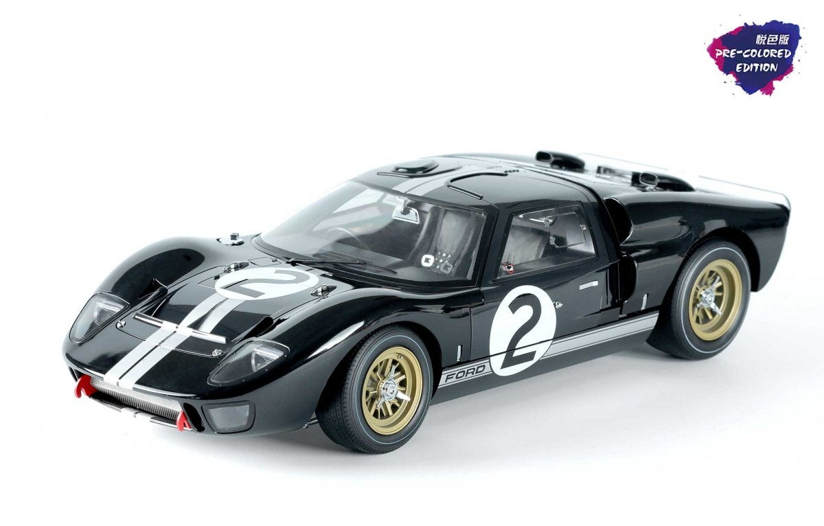 Meng Model RS-003 Ford GT40 Mk.II &amp;#39;66 Champion (pre-coloured) 1/12 – zdjęcie 2