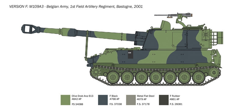 Italeri 6589 M109 A2/A3/G 1/35 – image 7