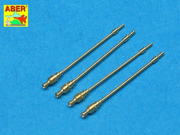 Aber 35L-092 Set of 4 barrels for german machine guns MG42 without jacket 1/35