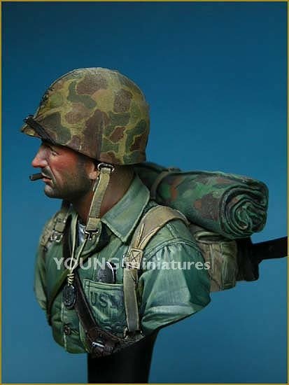Young Miniatures YM1813 SUSMC IWOJIMA 1945 1/10 – zdjęcie 4