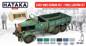 Hataka HTK-AS31 Early WW2 German AFV panel lighting set (6x17ml)