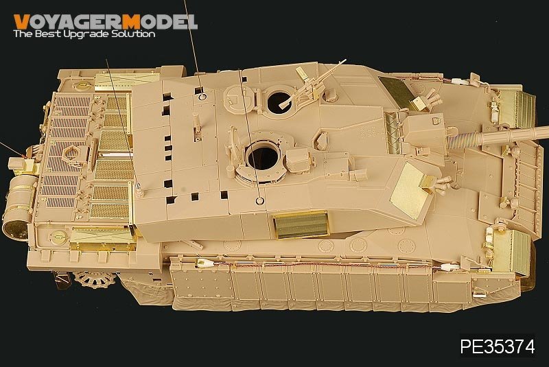 Voyager Model PE35374 Modern British Challenger 2 MBT(desertised) for TAMIYA 35274 1/35 – zdjęcie 12