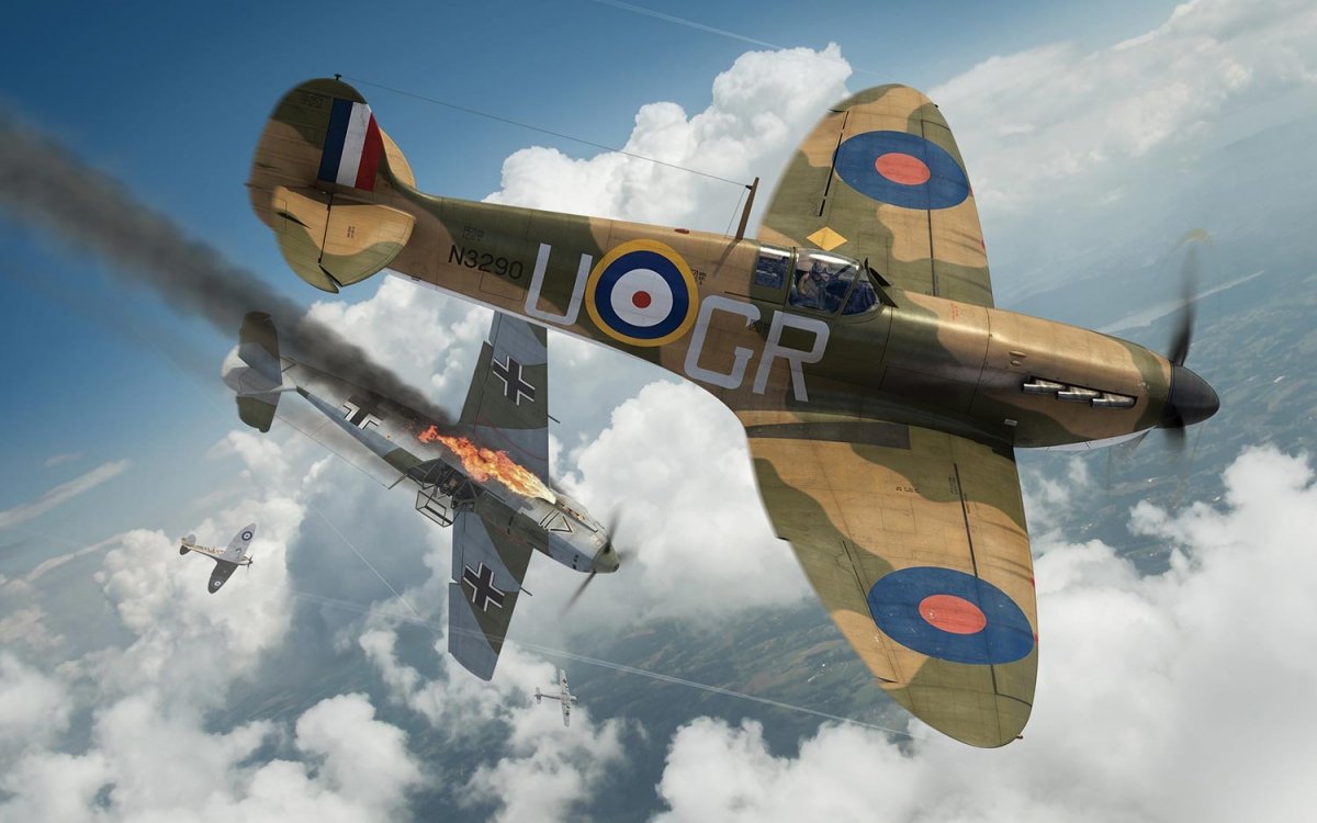 Airfix 01071B Supermarine Spitfire Mk.Ia 1/72 – zdjęcie 2
