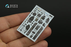 Quinta Studio QDS-32193 AV-8B Harrier II early 3D-Printed &amp;amp; coloured Interior on decal paper (Trumpeter) (small) 1/32 – zdjęcie 4