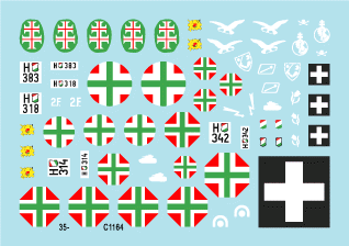 Star Decals 35-C1164 Axis Tank Mix # 3. 38.M Toldi I 1/35 – image 3