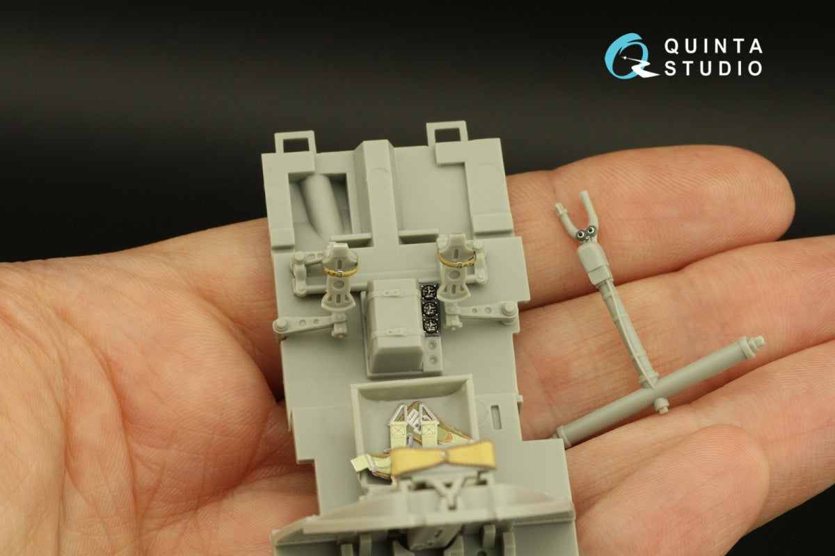 Quinta Studio QD32166 Do 335A-12 3D-Printed &amp;amp; coloured Interior on decal paper (Zoukei-Mura) 1/32 – zdjęcie 6