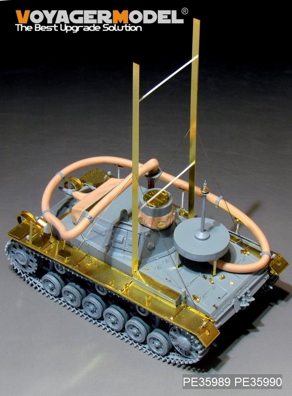 Voyager Model PE35989 WWII German Pz.KPfw.III (T)Ausf.F &amp;quot;Operation Seelowe&amp;quot; Basic For DRAGON 6877/6717 1/35 – image 7