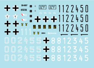 Star Decals 35-857 German Tanks in Italy 6 1/35 – image 3