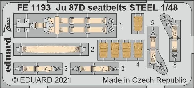 Eduard BIG49301 Ju 87D HASEGAWA/HOBBY 2000 1/48 – zdjęcie 4