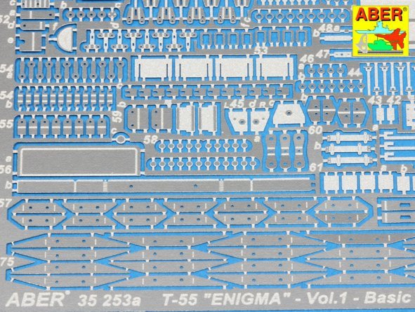 Aber 35253 Iraqi Medium Tank T-55 ENIGMA - vol.1 - basic set 1/35 – immagine 5