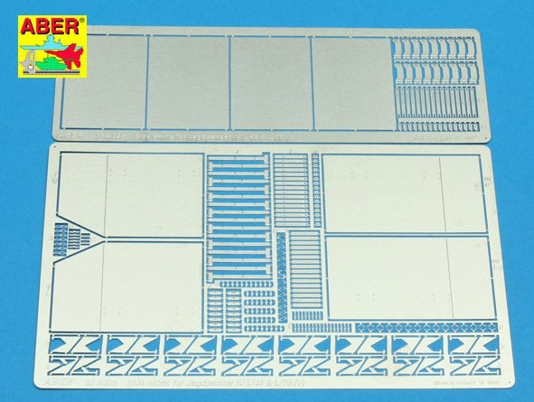 Aber 35A082 Side skirts for Jagdpanzer IV L/48 and L/70(V) 1/35