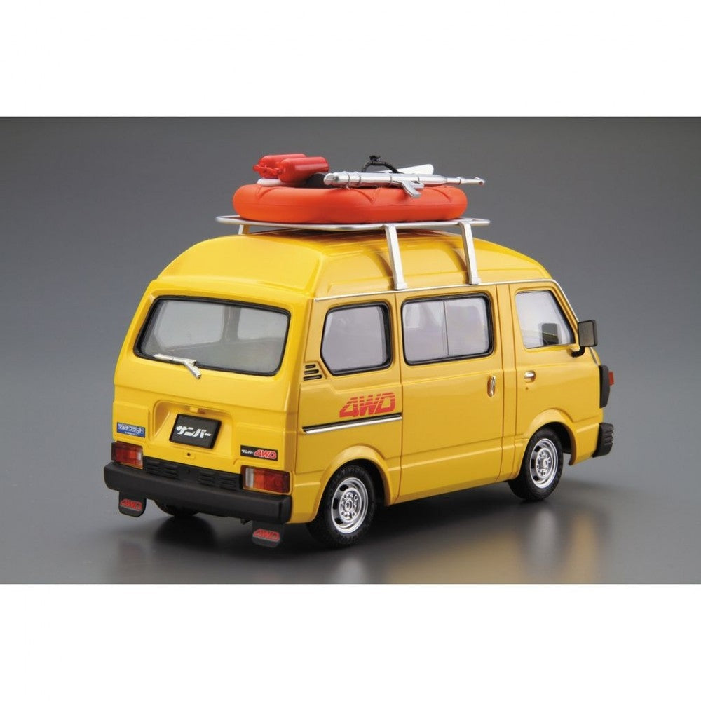 Aoshima 06389 Subaru K88 Sambar High Roof 4WD &amp;#39;805 1/24 – image 3