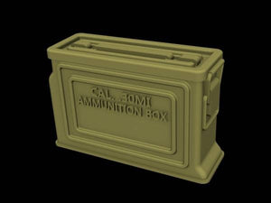 Panzer Art RE35-393 US ammo boxes for 0.3 ammo (metal pattern) 1/35