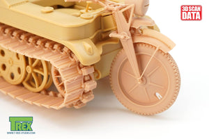 T-Rex Studio TR85060 Kettenkaraftrad Winterkette w/Sprockets, Wheels Type 2 1/35 – imagen 3