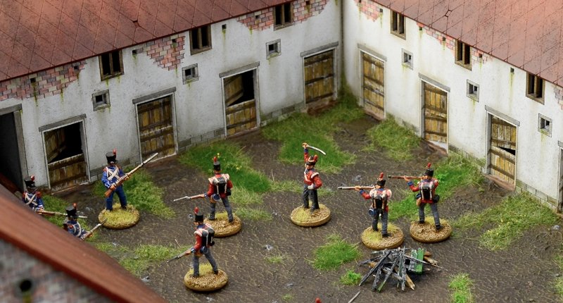 Italeri 6197 La Haye Sainte Waterloo 1815 - BATTLESET 1/72 – zdjęcie 5