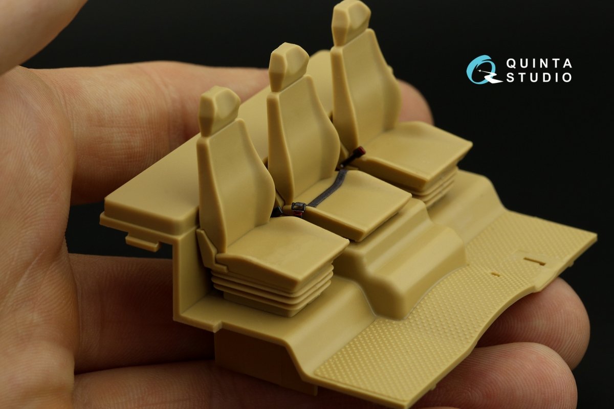 Quinta Studio QR35005 Kamaz trucks safety belts 3D-Printed &amp;amp; colored on decal paper (all kits) 1/35 – image 5