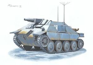 Attaque 72854 Aufkl.pz 38(t) Hetzer 7,5 cm (1/72)