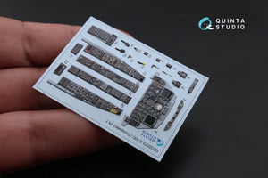 Quinta Studio QD32073 A-10C 3D-Printed &amp;amp; coloured Interior on decal paper (for Trumpeter kit) 1/32 – zdjęcie 6