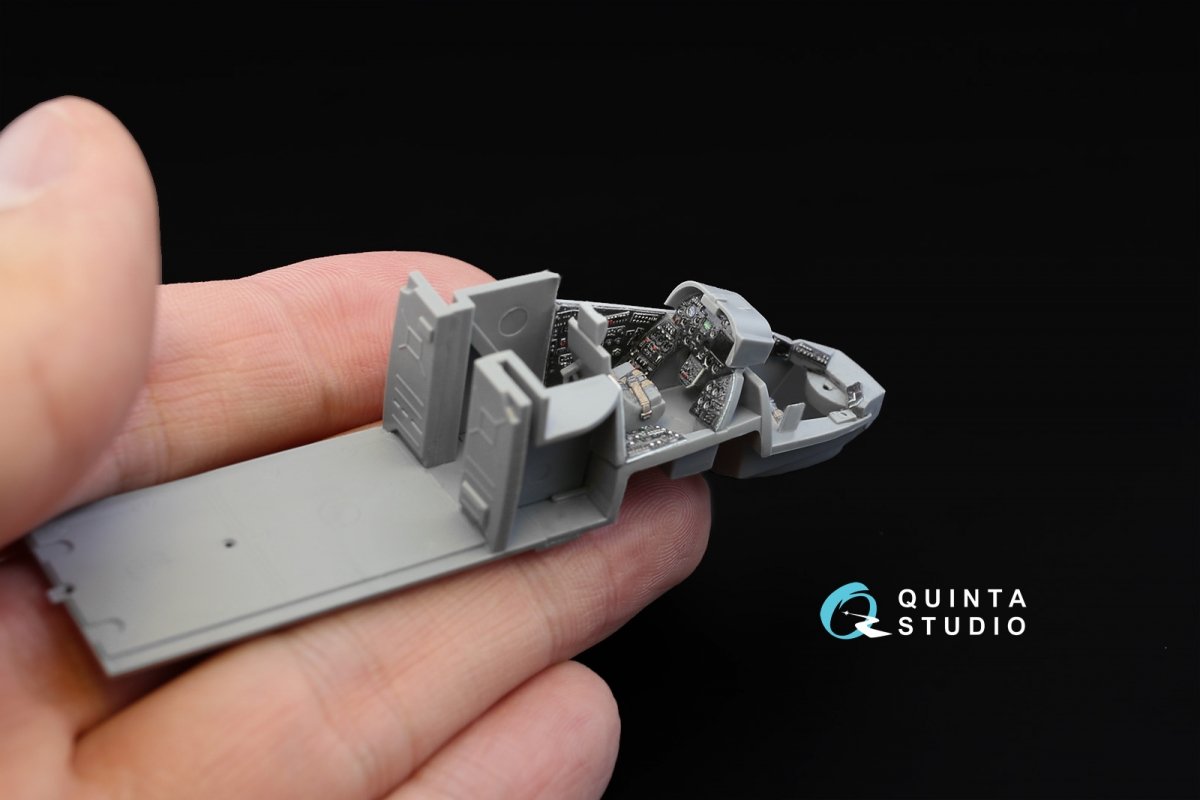 Quinta Studio QD72019 Mi-24V NATO 3D-Printed &amp;amp; coloured Interior on decal paper (for Zvezda kit) 1/72 – zdjęcie 4