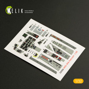 KELIK K32006 MIG-29A (9-12) FULCRUM INTERIOR 3D DECALS FOR TRUMPETER KIT 1/32 – image 2