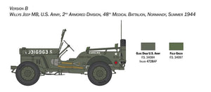 Italeri 3635 Willys Jeep MB 80th Anniversary 1941-2021 1/24 – zdjęcie 5