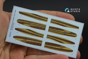 Quinta Studio QP32005 Wooden propellers Axial Wolff (Roden) 1/32 – zdjęcie 6