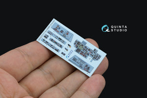 Quinta Studio QD+72117 Su-24MR 3D-Printed colored Interior on decal paper (Zvezda) (with 3D-printed resin part) 1/72 – image 5