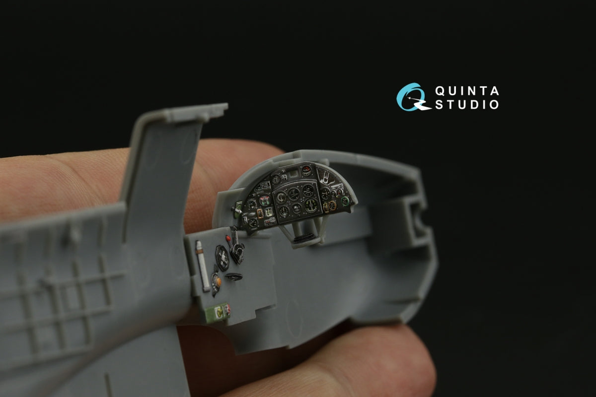Quinta Studio QDS-48423 Fairey Fulmar Mk.I 3D-Printed &amp;amp; colored Interior on decal paper (Trumpeter) (Small version) 1/48 – image 3