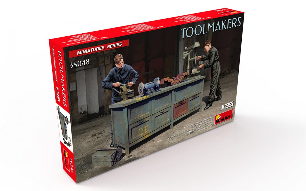 Miniart 38048 Toolmakers 1/35 – zdjęcie 2