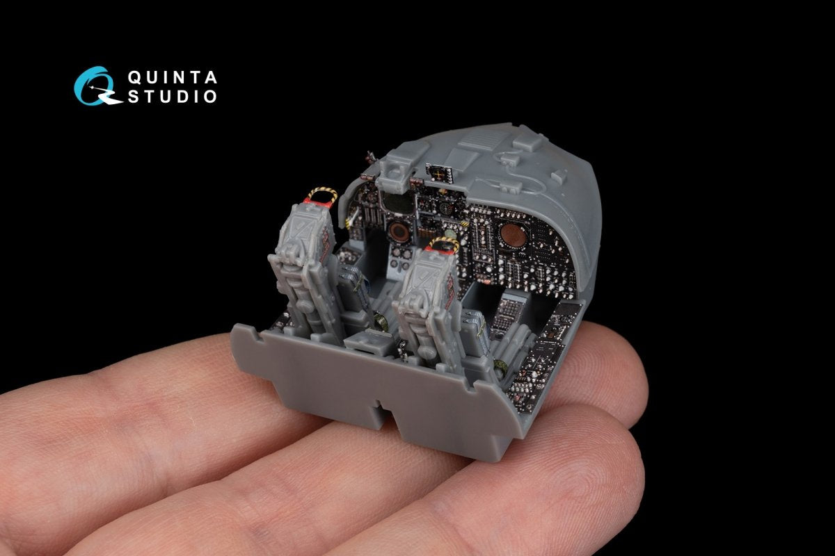 Quinta Studio QD48165 A-6E Intruder 3D-Printed &amp;amp; coloured Interior on decal paper (for HobbyBoss kit) 1/48 – zdjęcie 3