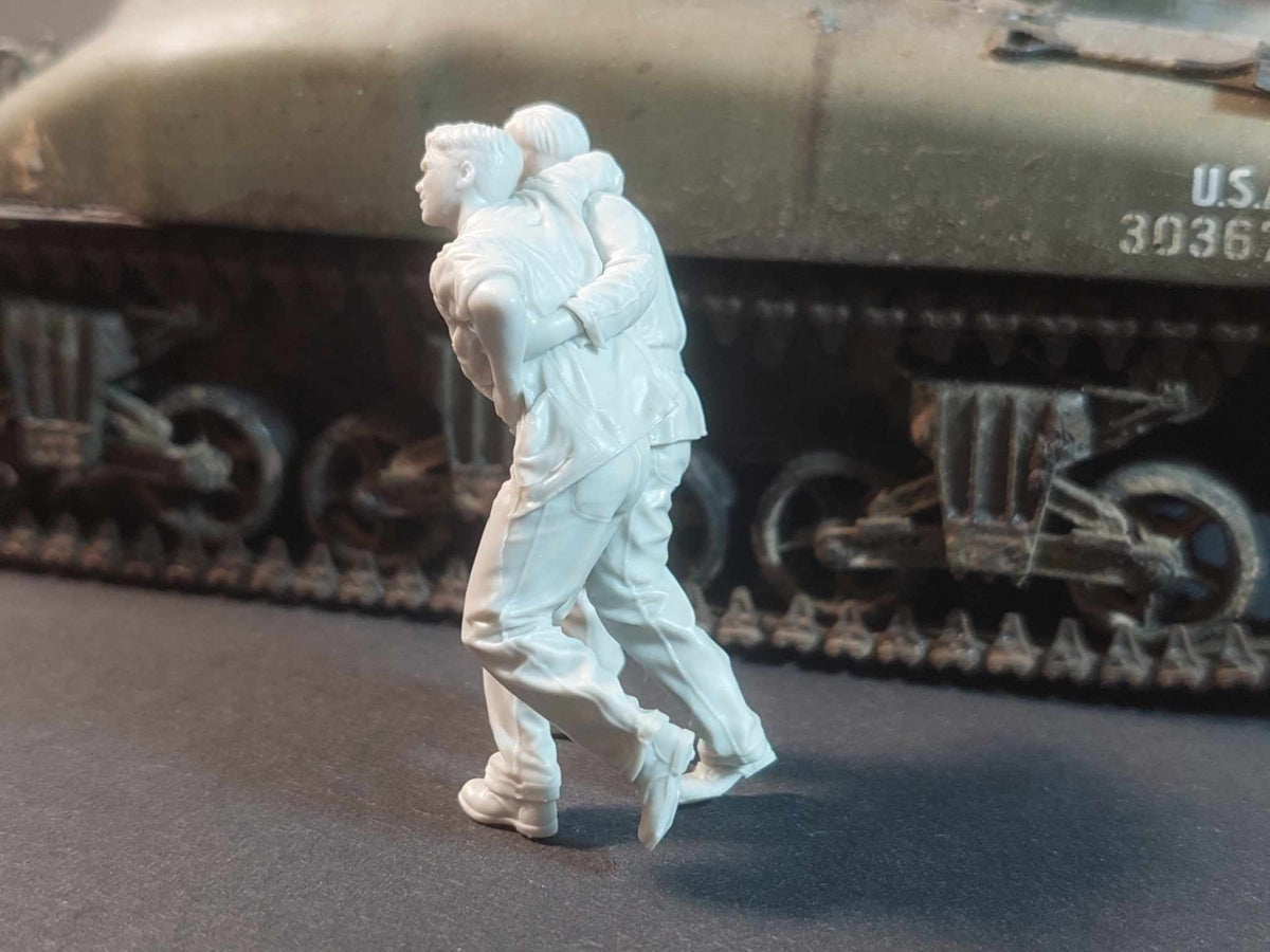 Panzer Art FI35-208 USMC wounded tankers set 1/35 – zdjęcie 6