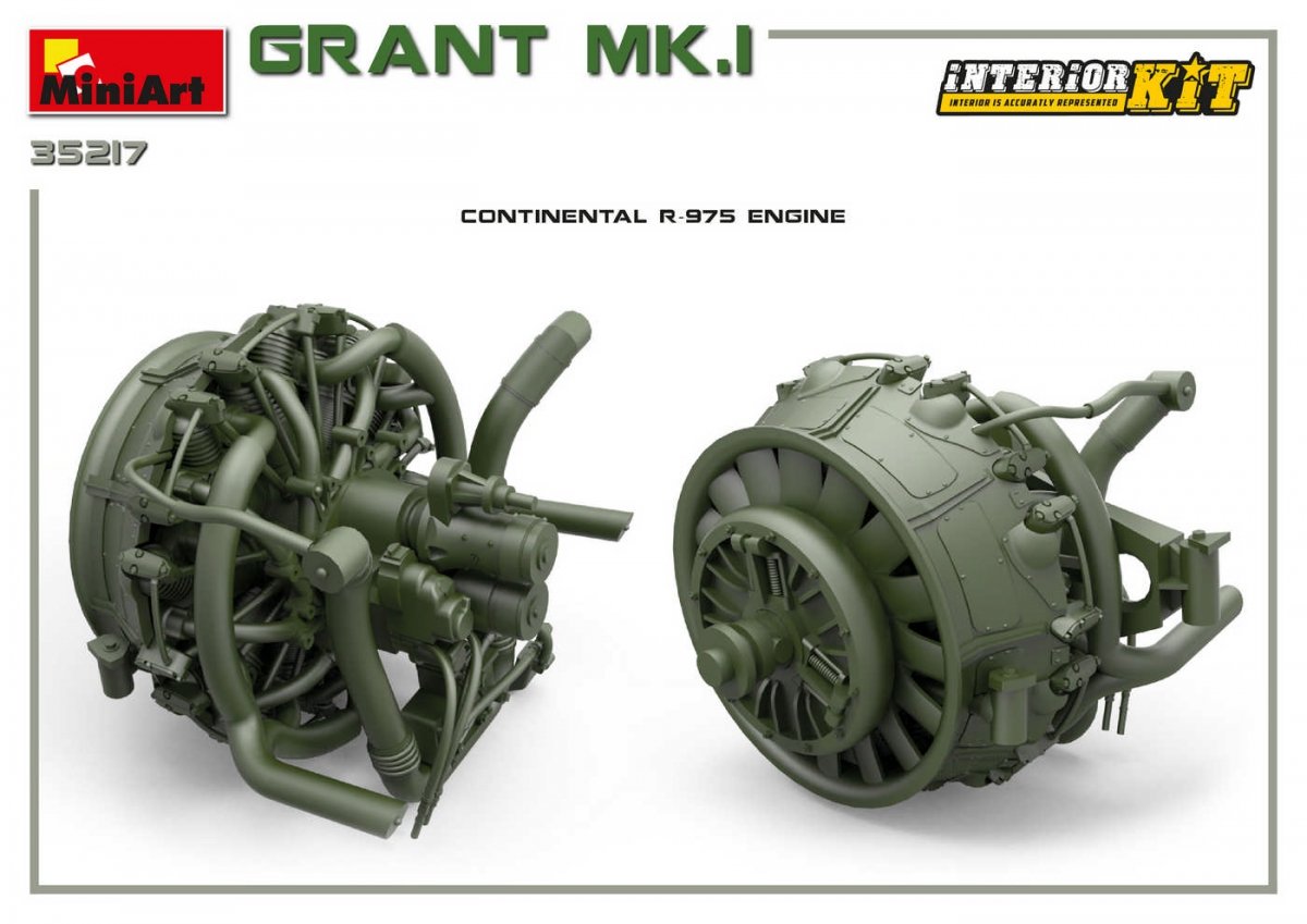 MiniArt 35217 Grant Mk.I w/interior 1/35 – image 5