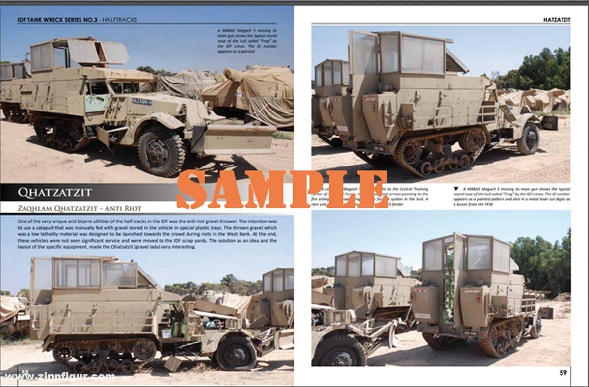 Desert Eagle Publishing DEP-TWR3 HALF TRACK WRECKS – SPECIAL HALFTRACKS USED BY THE IDF. PART 3 – image 3