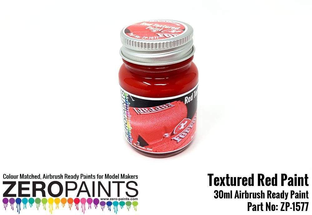 Zero Paints ZP-1577 Red Textured Paint 30ml – immagine 2