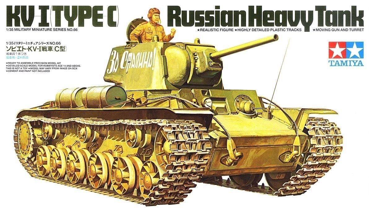 Tamiya 35066 KV-1 Russian Tank 1/35
