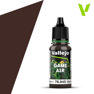 Vallejo 76045 Game Air - Brun Chargé 18 ml