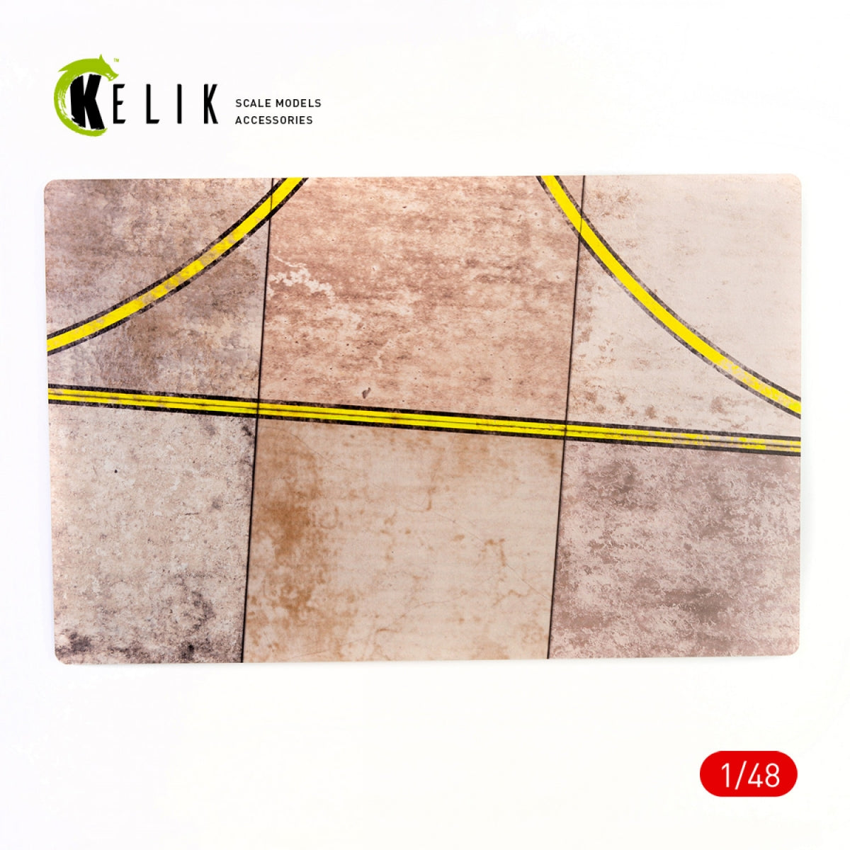 KELIK KS48001 RPK RUNWAY BASE - ACRYLIC 3 MM (280 X 180 MM) 1/48 – zdjęcie 2