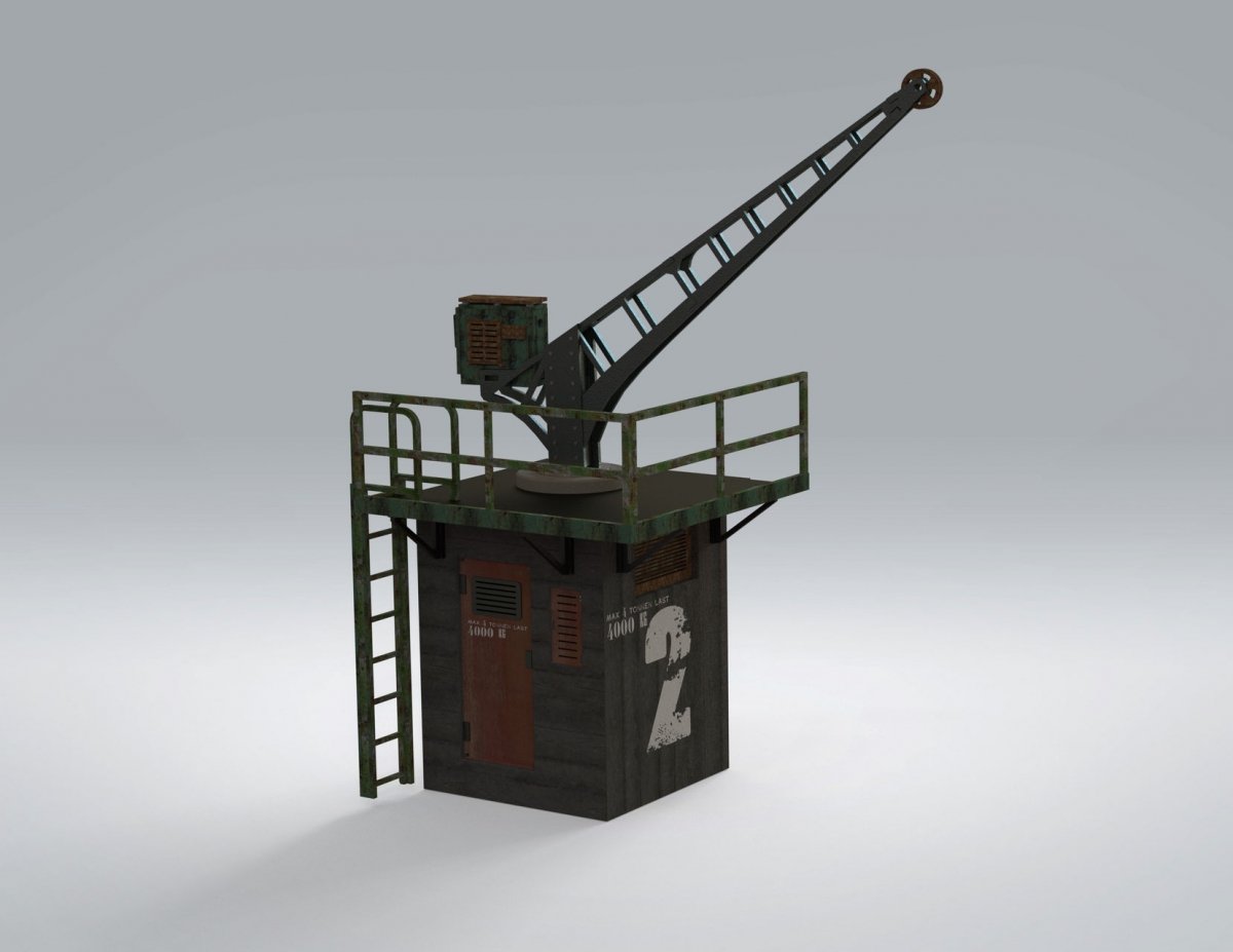 RT-Diorama 35309 4to. Railroad-Crane 1/35 – zdjęcie 3