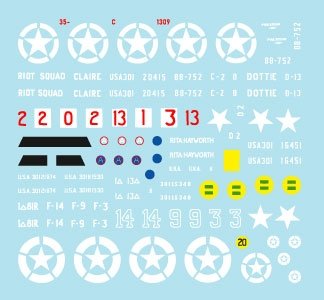 Star Decals 35-C1309 US Armored Mix # 2 1/35 – zdjęcie 3