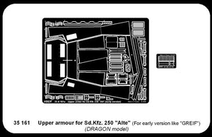 Aber 35161 Gorny pancerz do SD.Kfz.250 Alte wczesny (Greif) (DRA) 1/35 – zdjęcie 5