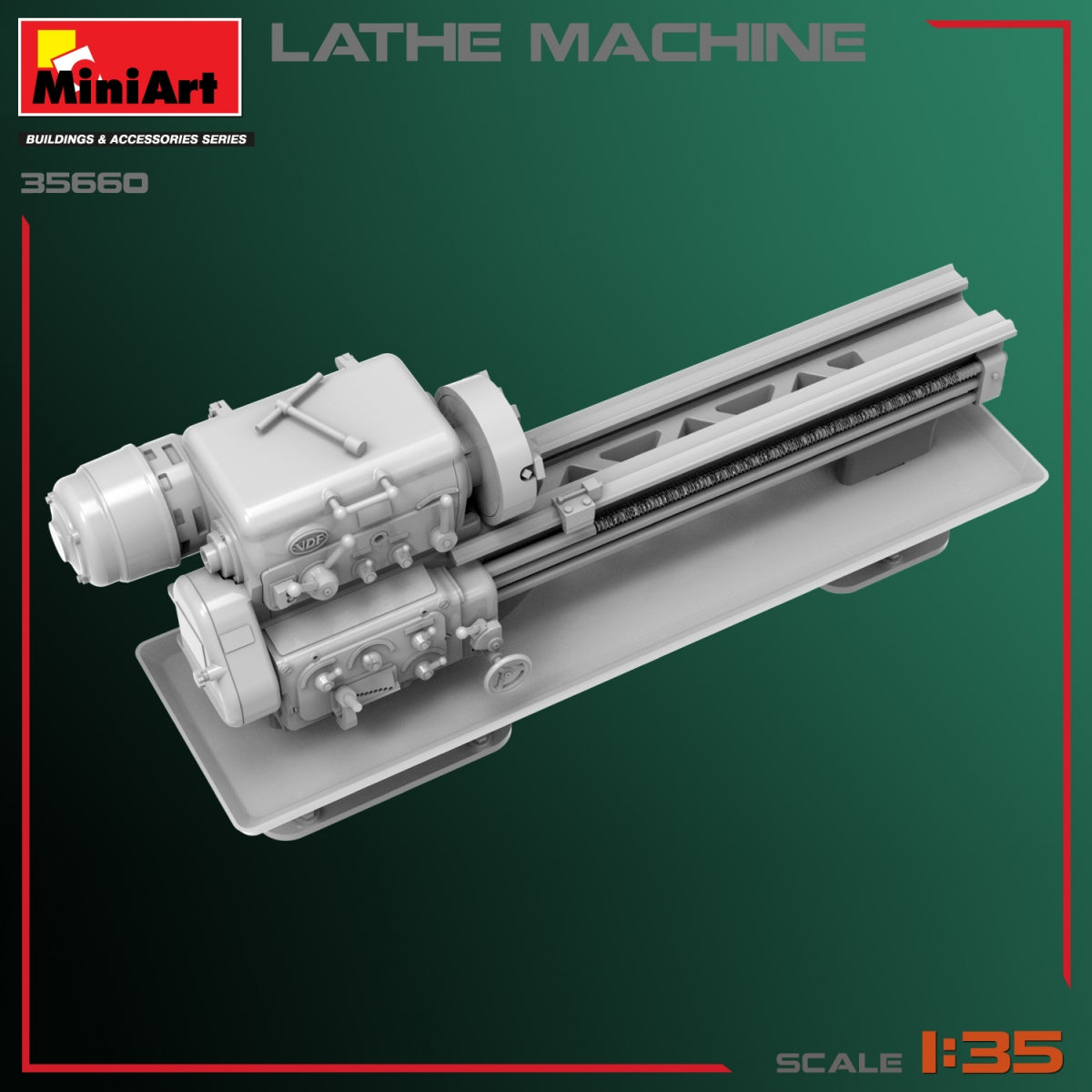 MiniArt 35660 LATHE MACHINE 1/35 – zdjęcie 5