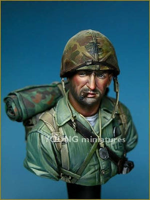 Young Miniatures YM1813 SUSMC IWOJIMA 1945 1/10 – zdjęcie 3